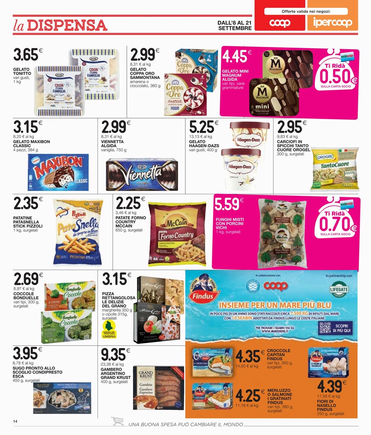 Volantino Coop 08.09.2022 - 21.09.2022