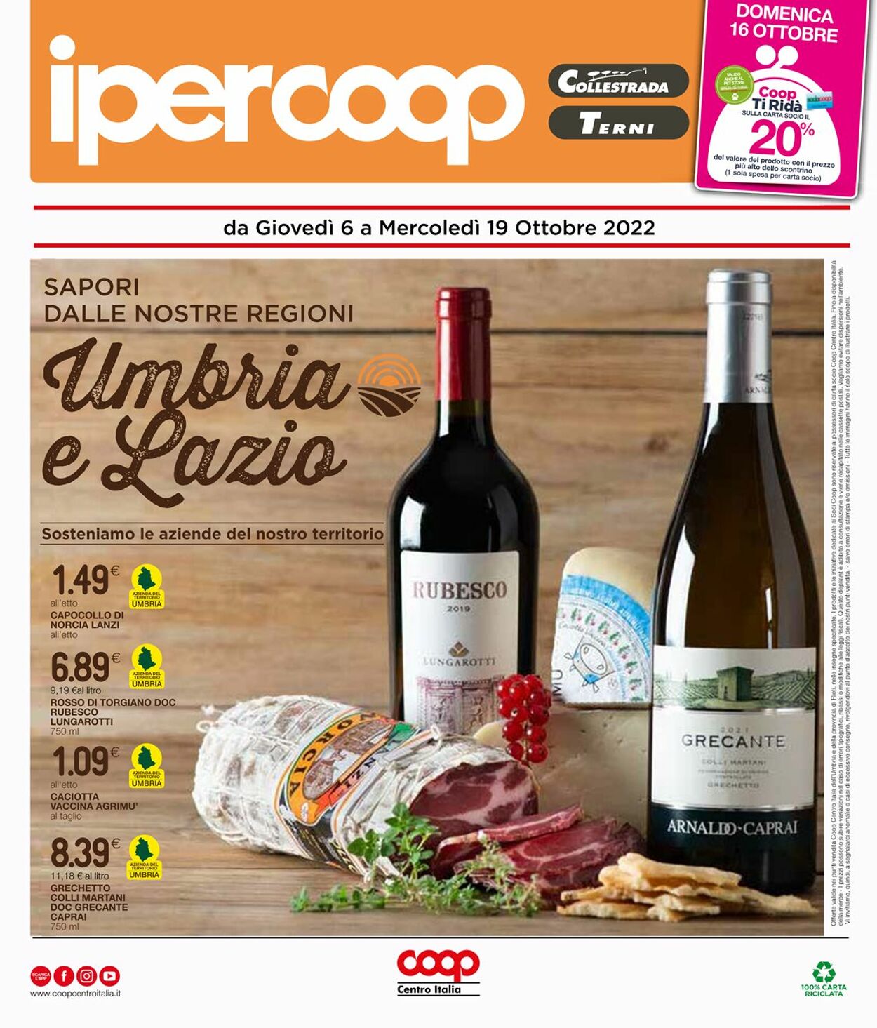 Volantino Coop 06.10.2022 - 19.10.2022