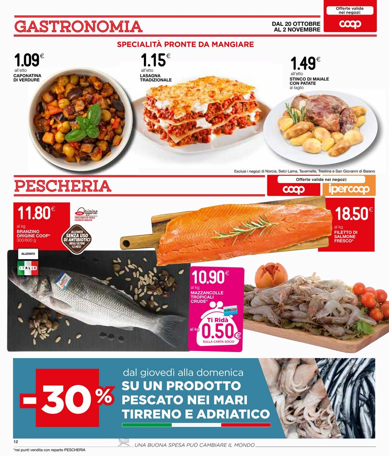 Volantino Coop 20.10.2022 - 02.11.2022