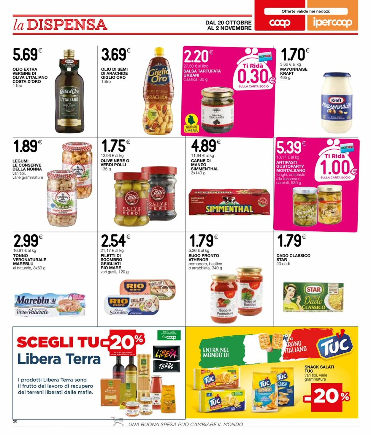 Volantino Coop 20.10.2022 - 02.11.2022