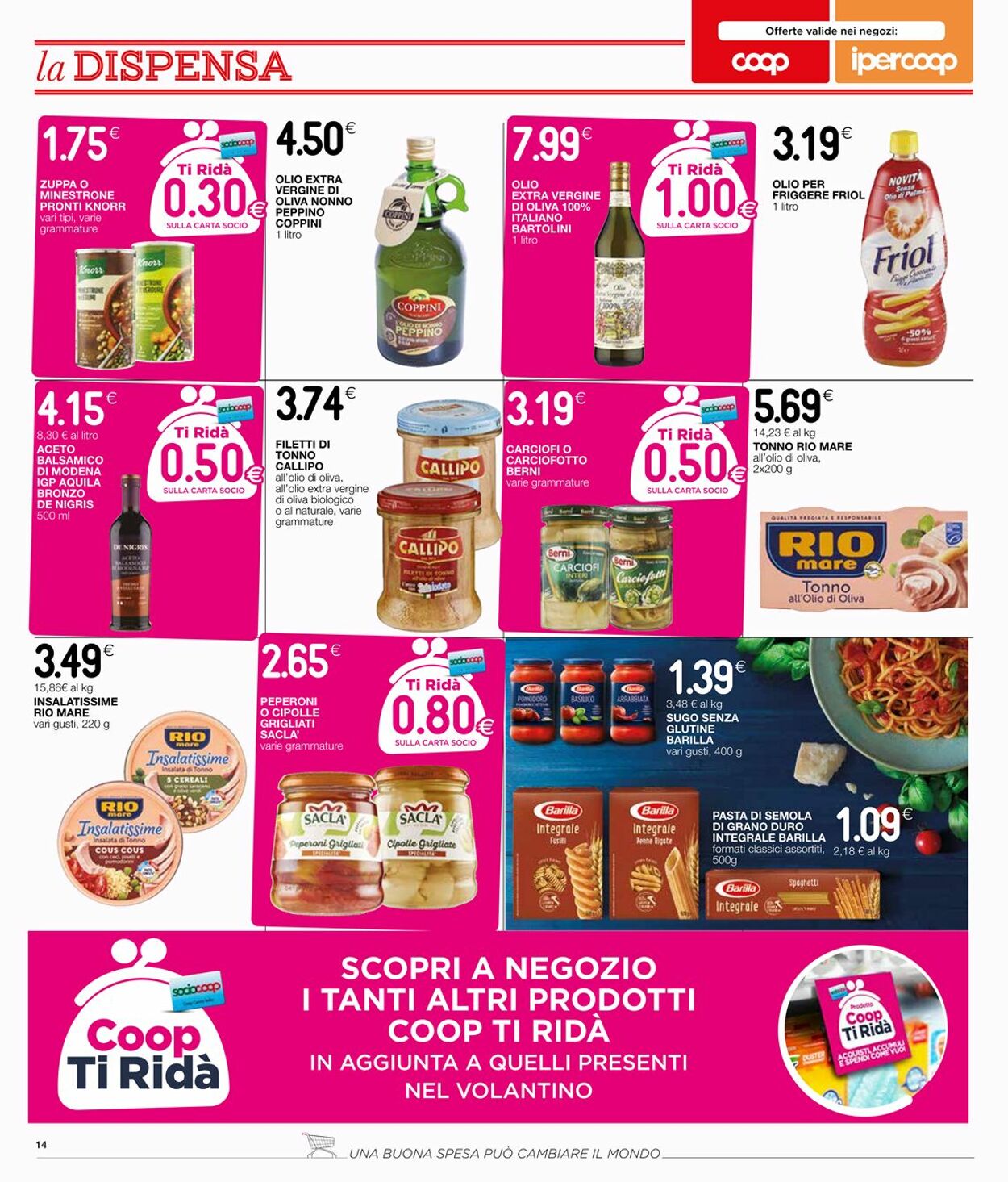 Volantino Coop 22.09.2022 - 05.10.2022