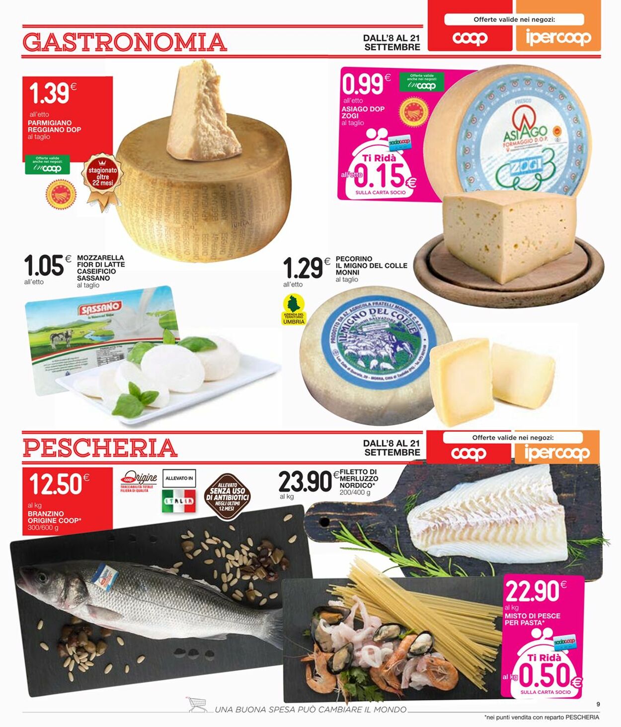 Volantino Coop 08.09.2022 - 21.09.2022