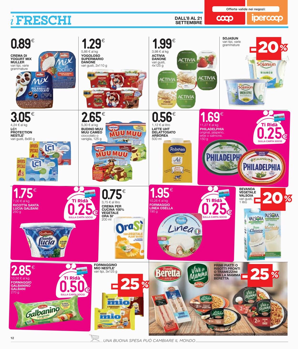 Volantino Coop 08.09.2022 - 21.09.2022