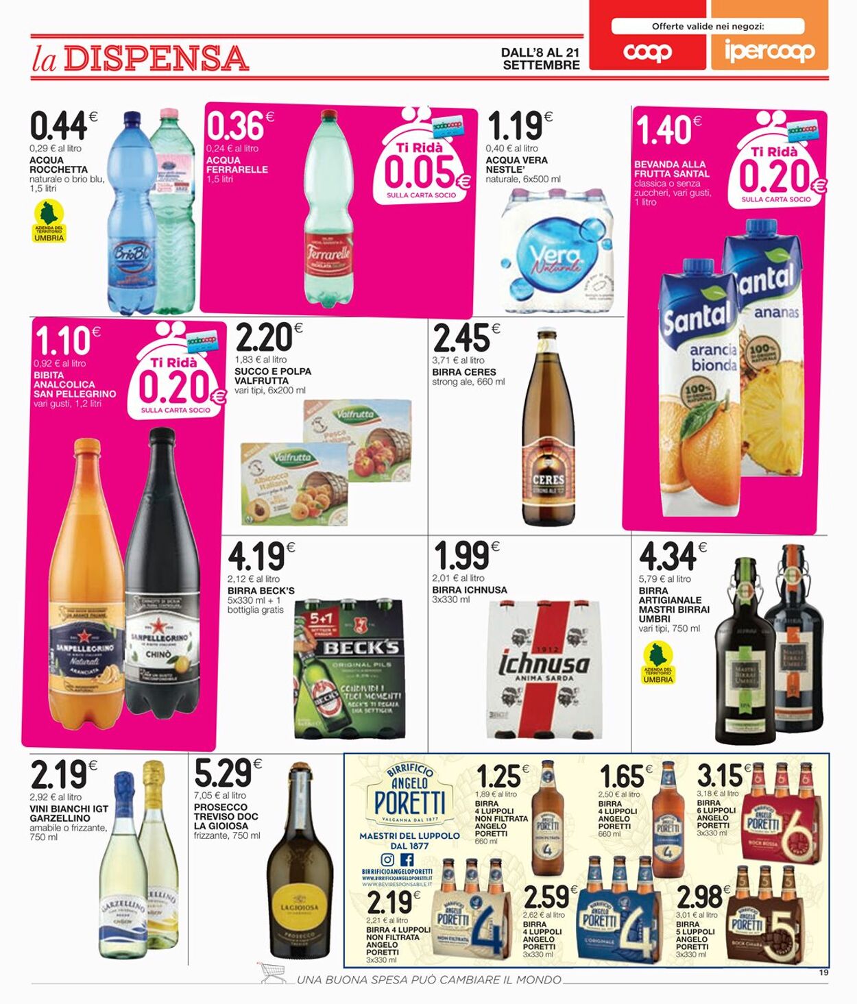 Volantino Coop 08.09.2022 - 21.09.2022