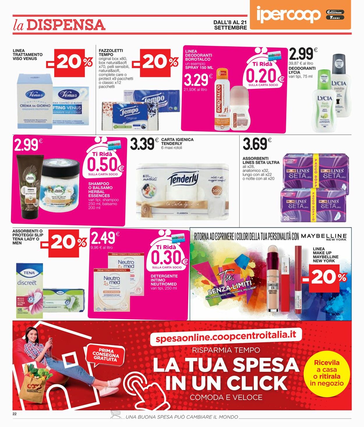 Volantino Coop 08.09.2022 - 21.09.2022