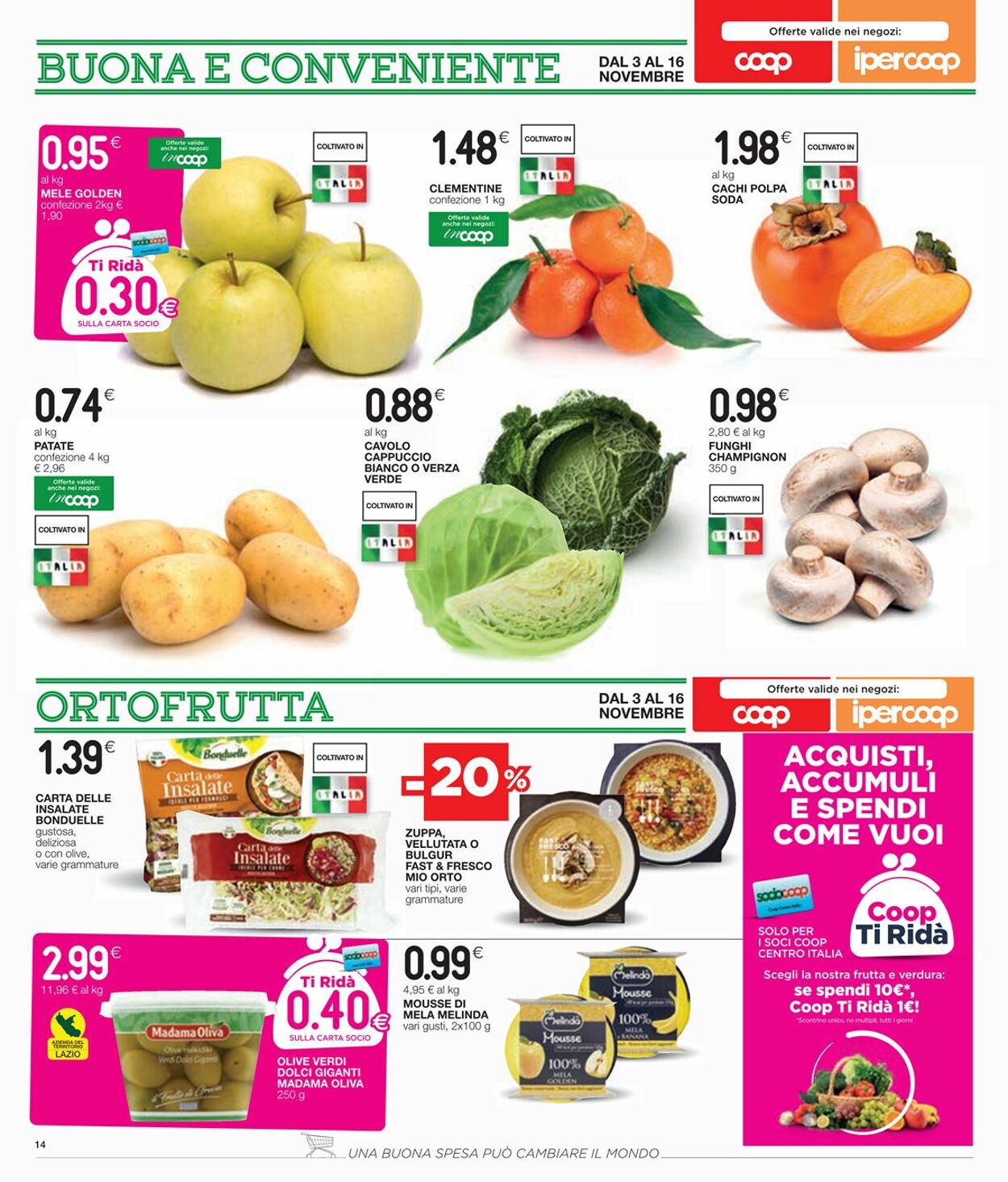 Volantino Coop 03.11.2022 - 16.11.2022