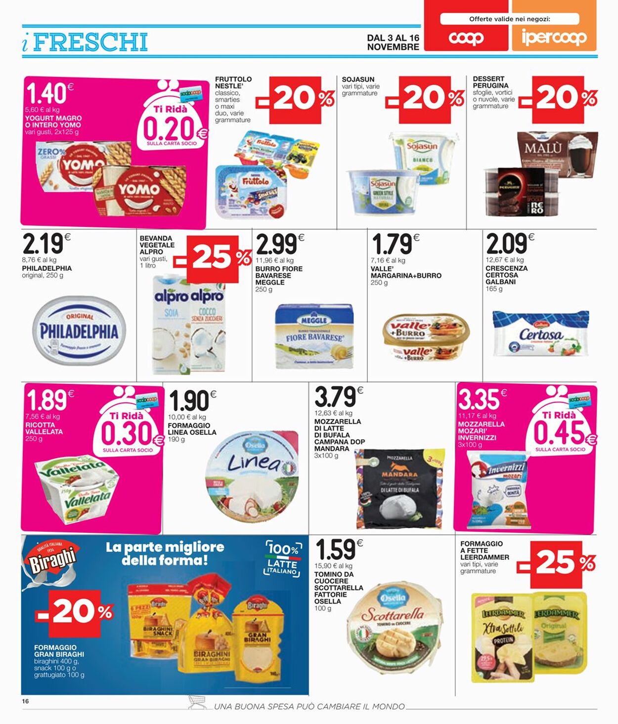 Volantino Coop 03.11.2022 - 16.11.2022