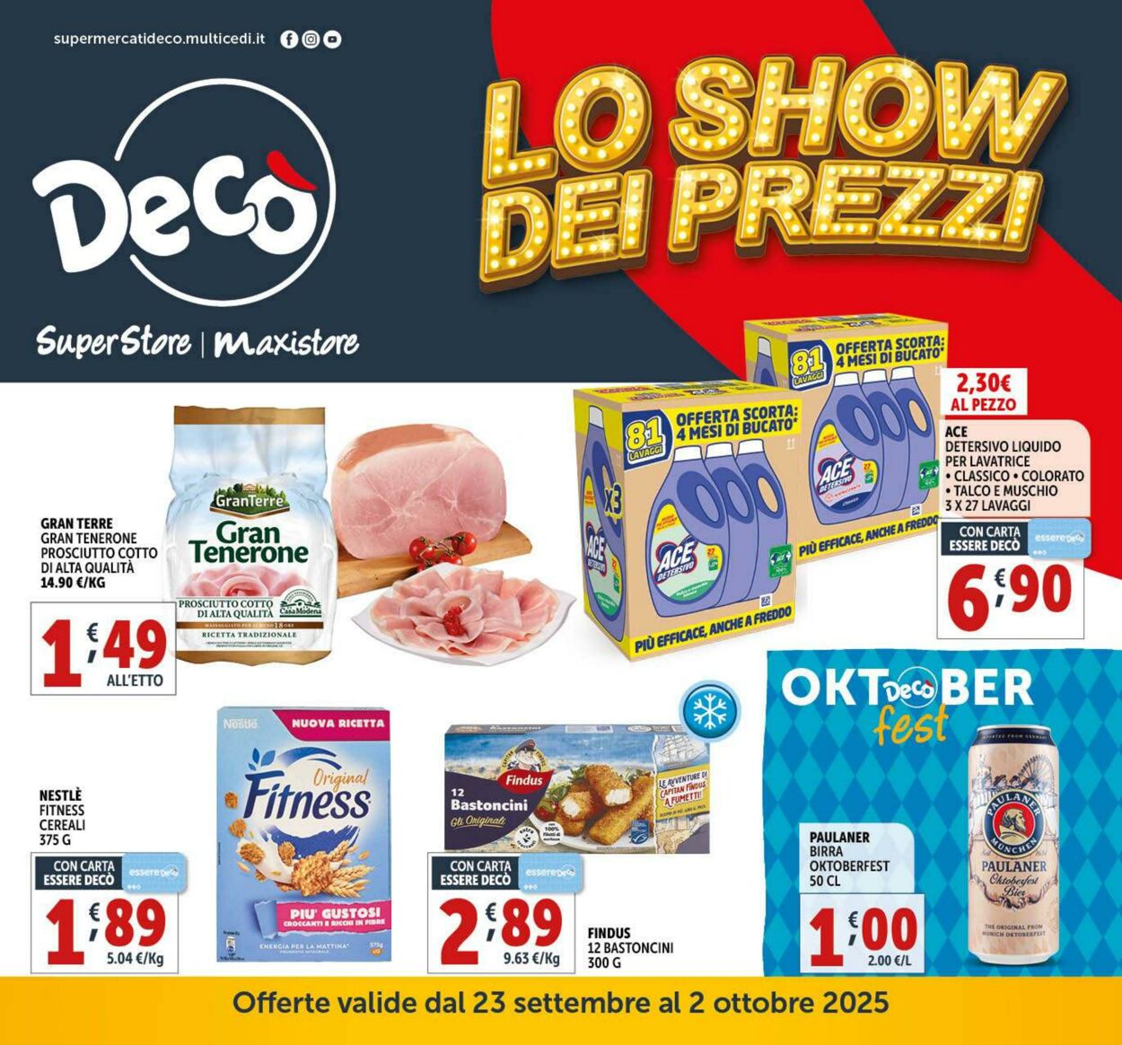 Volantino Deco 23.09.2025 - 02.10.2025