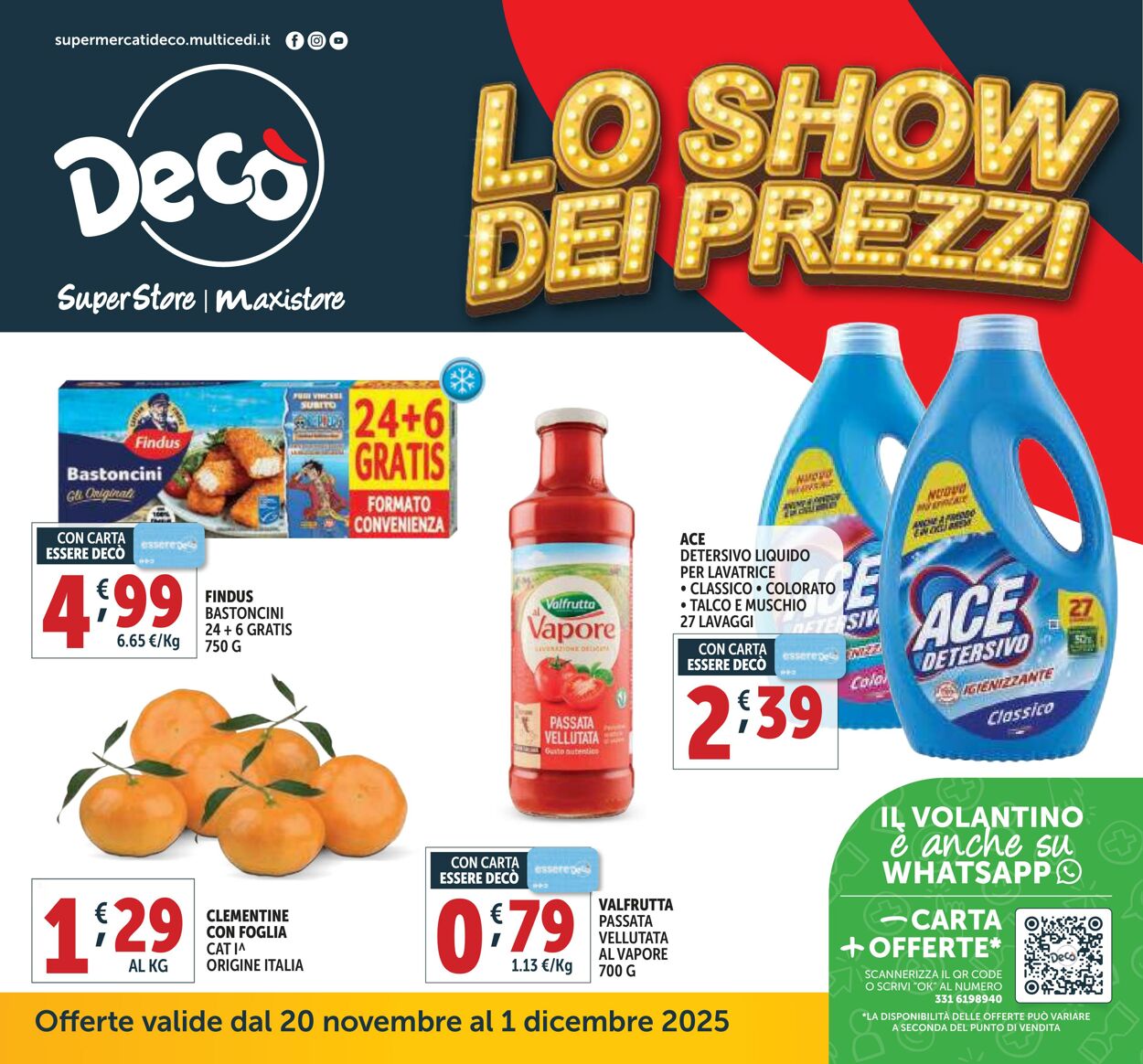 Volantino Deco 20.11.2025 - 01.12.2025