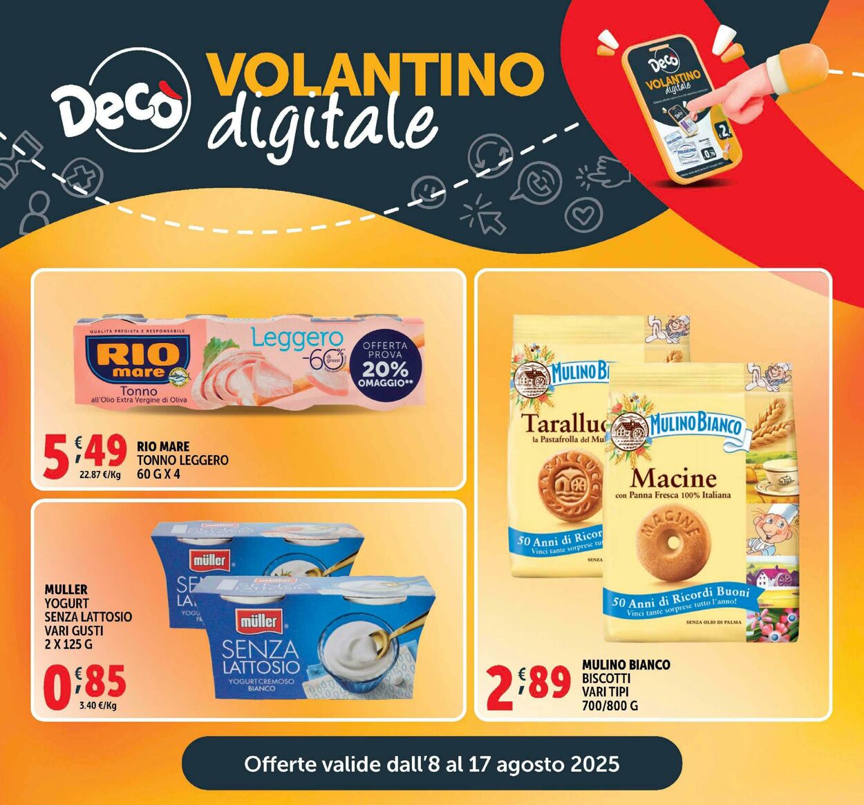 Volantino Deco 08.08.2025 - 17.08.2025