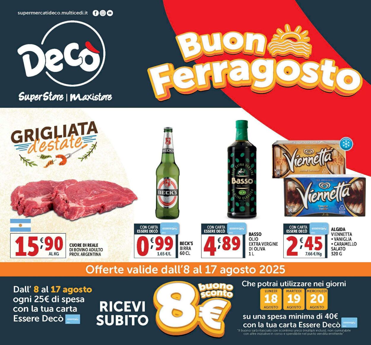 Volantino Deco 08.08.2025 - 17.08.2025