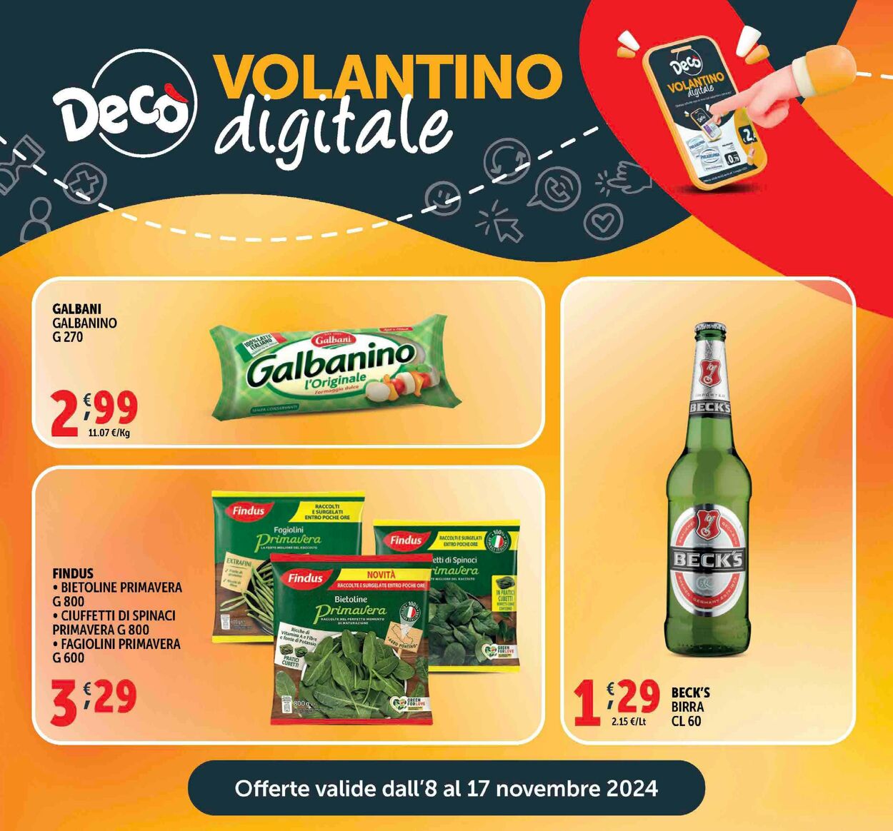 Volantino Deco 08.11.2024 - 17.11.2024