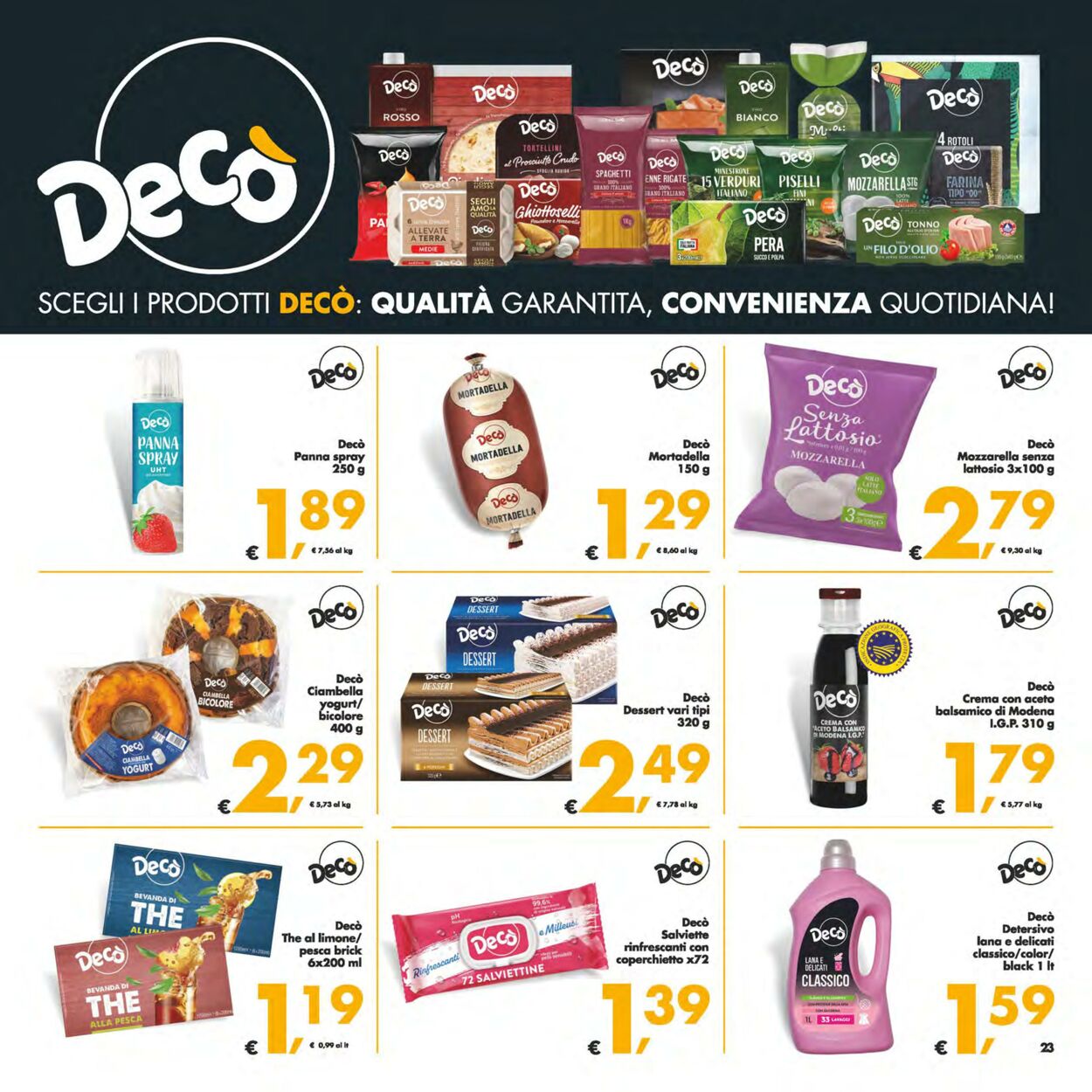 Volantino Deco 13.06.2025 - 23.06.2025