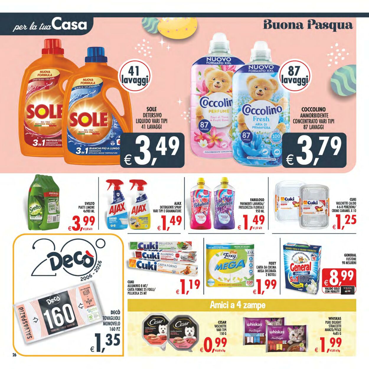 Volantino Deco 27.03.2026 - 07.04.2026