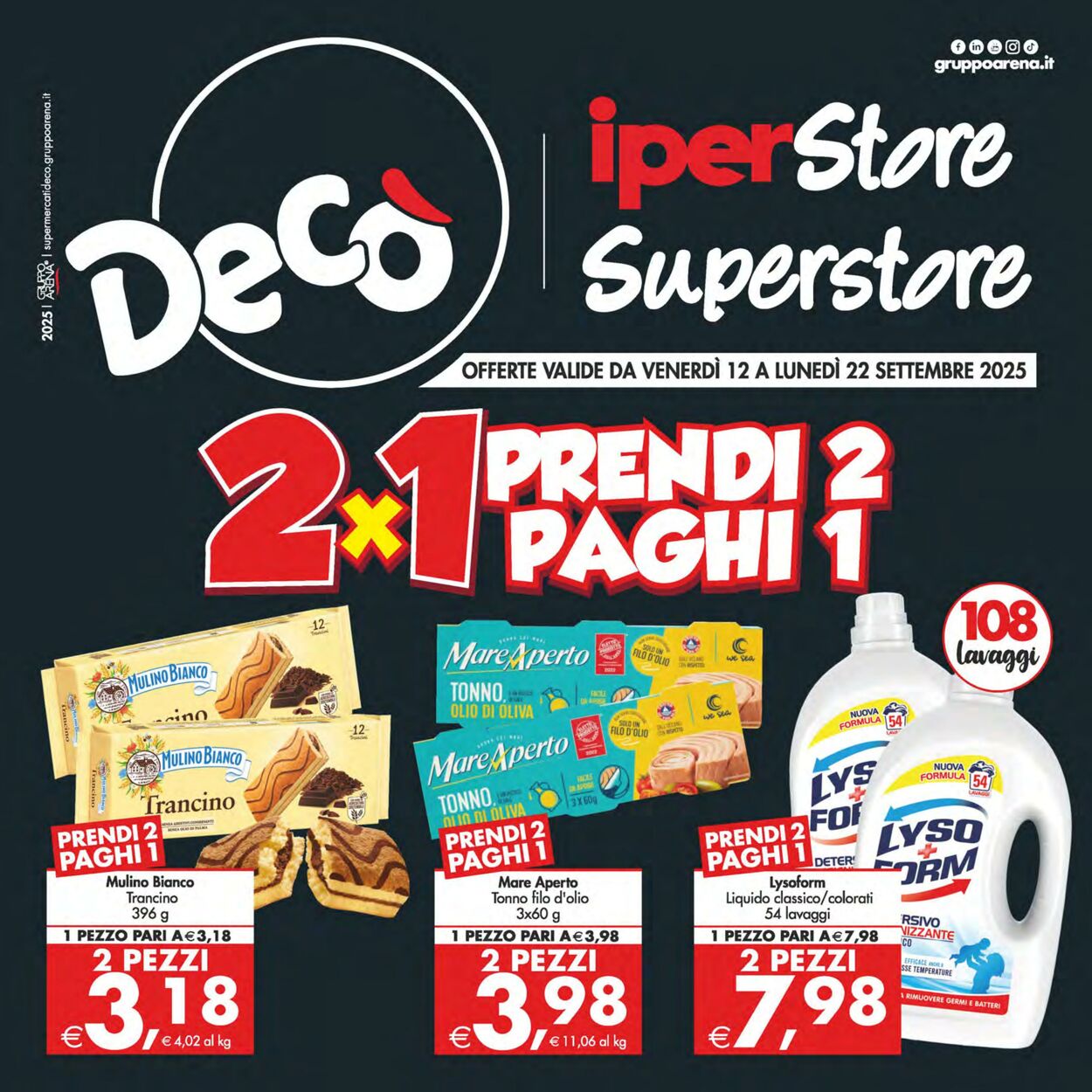 Volantino Deco 12.09.2025 - 22.09.2025