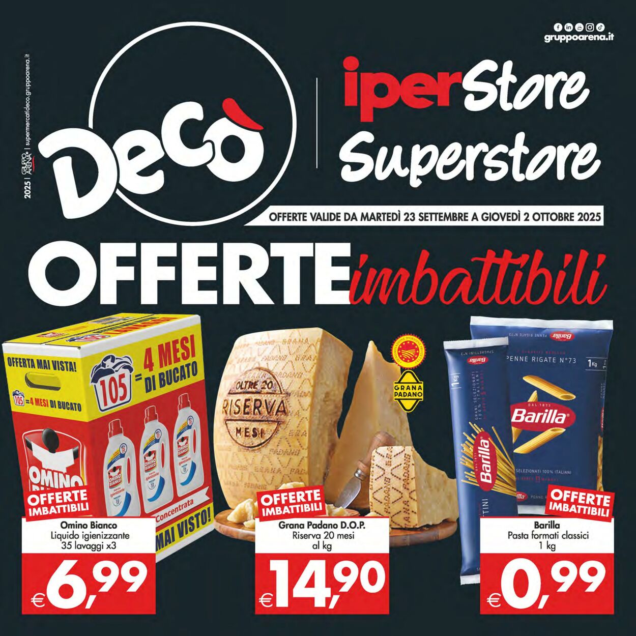 Volantino Deco 23.09.2025 - 02.10.2025