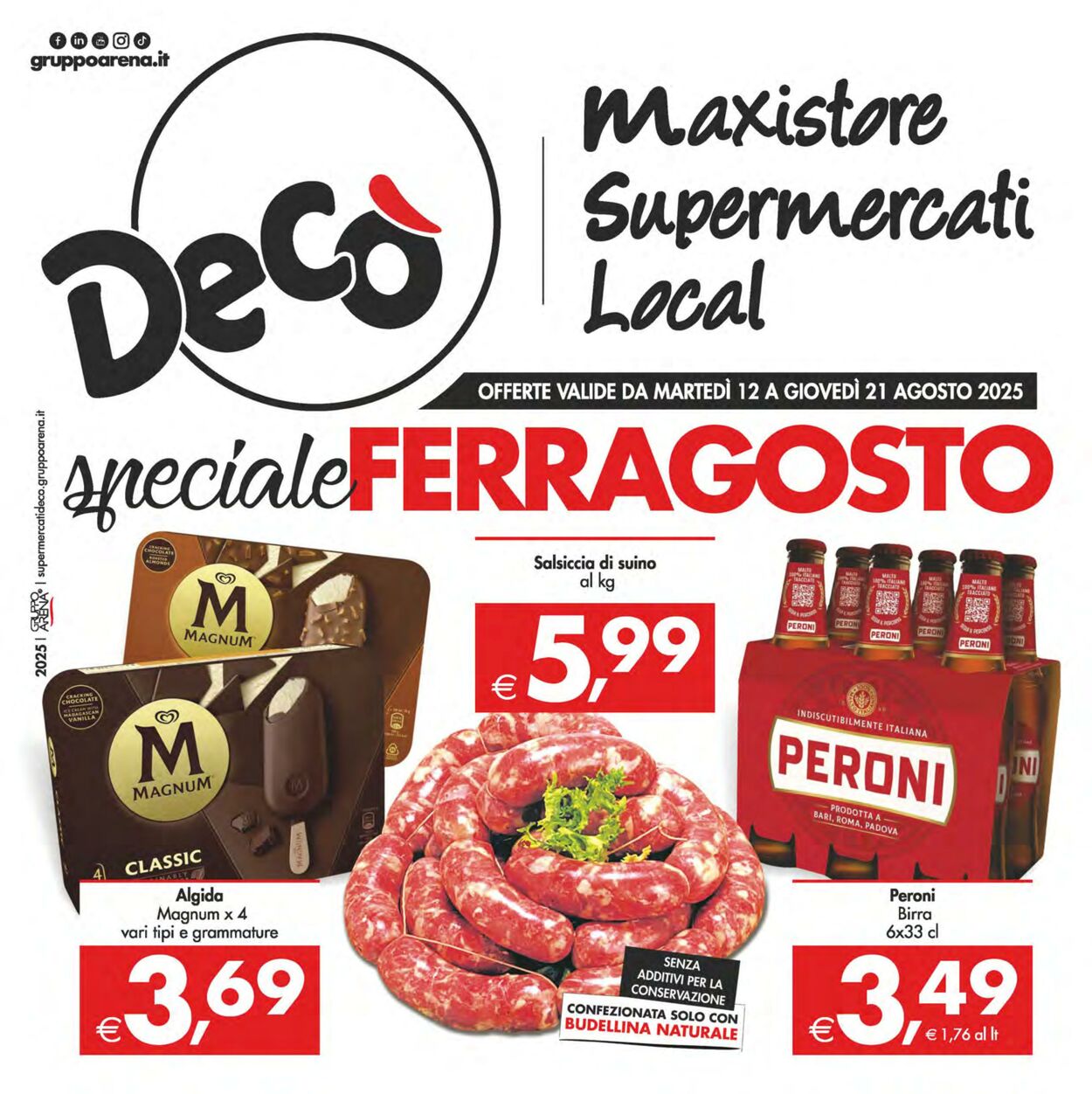 Volantino Deco 12.08.2025 - 21.08.2025