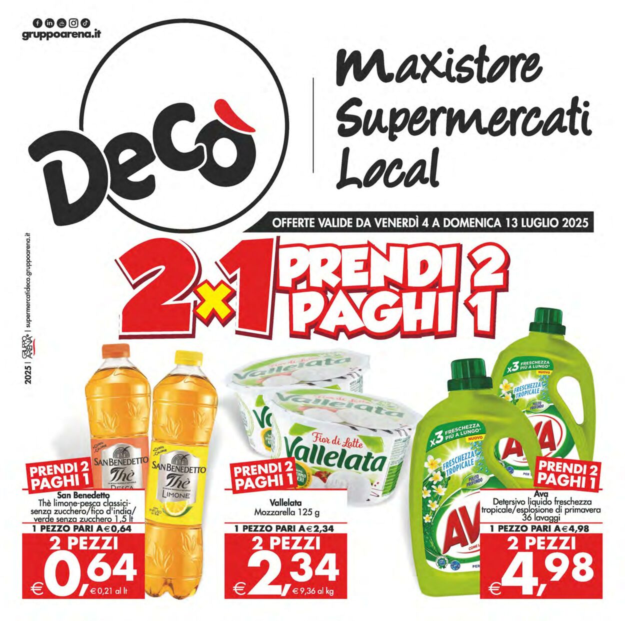 Volantino Deco 04.07.2025 - 13.07.2025