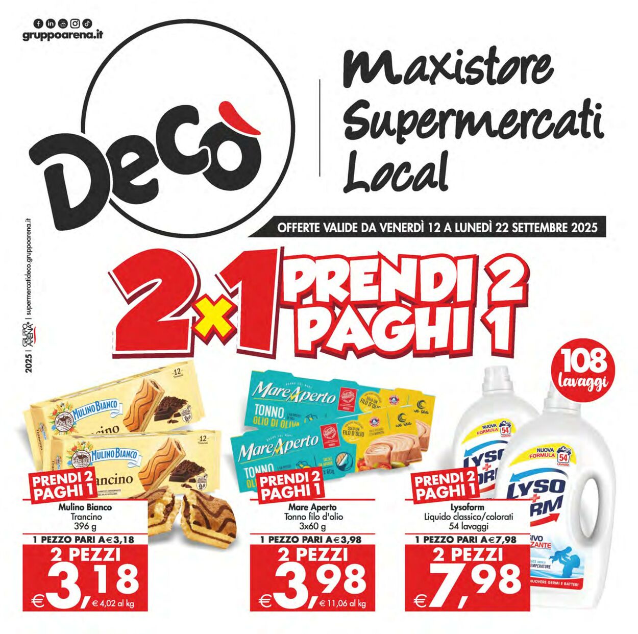 Volantino Deco 12.09.2025 - 22.09.2025