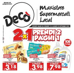 Volantino Deco 12.09.2025 - 22.09.2025