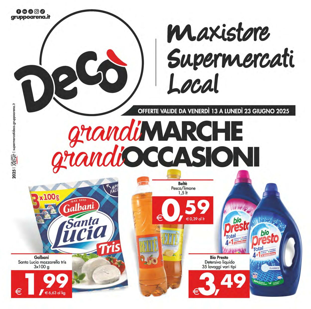 Volantino Deco 13.06.2025 - 23.06.2025