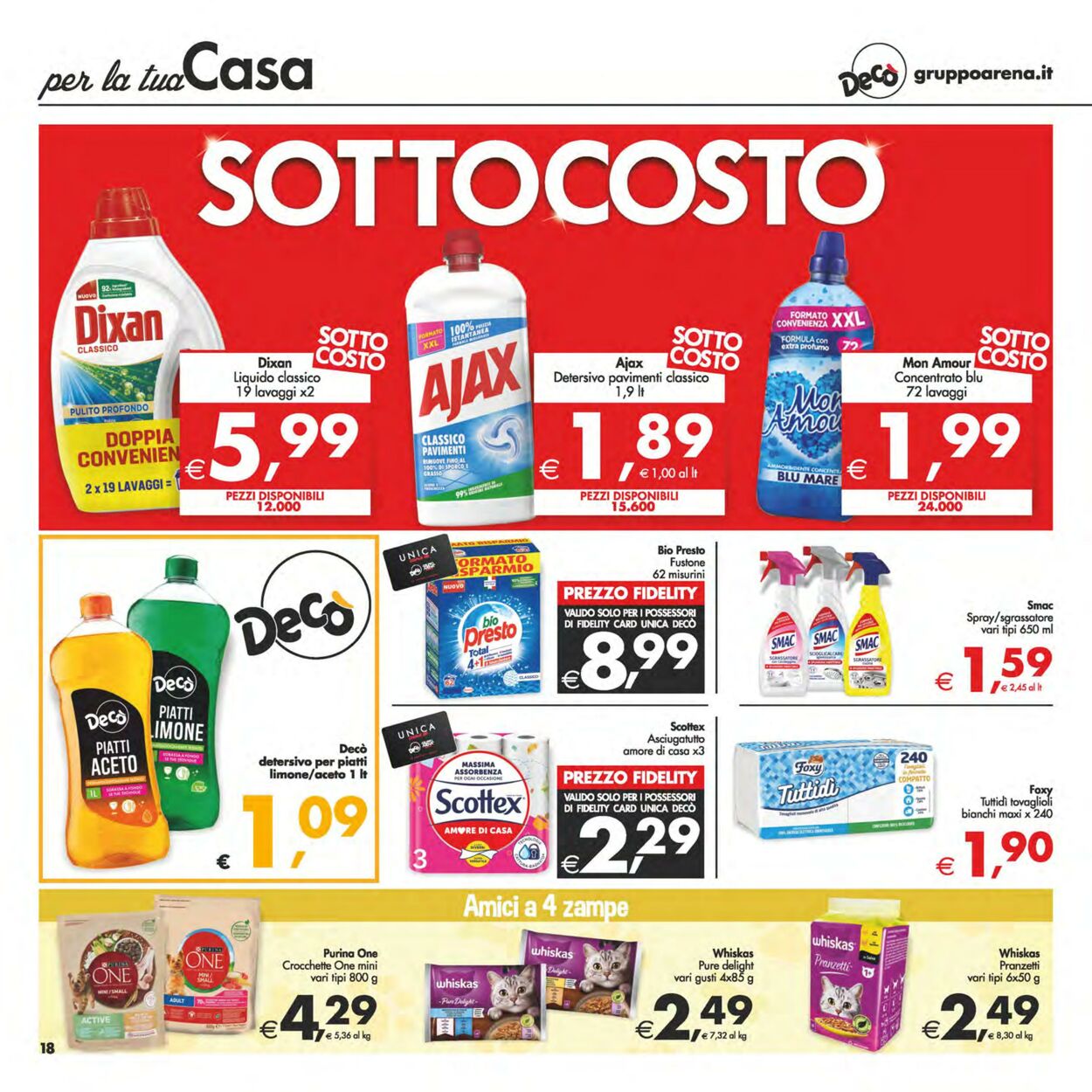 Volantino Deco 01.08.2025 - 11.08.2025