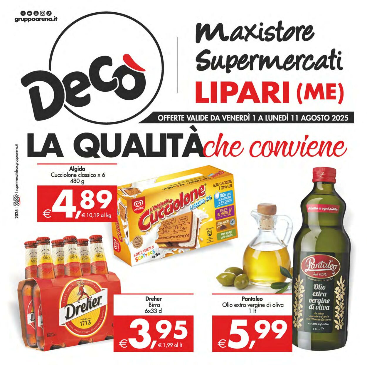 Volantino Deco 01.08.2025 - 11.08.2025