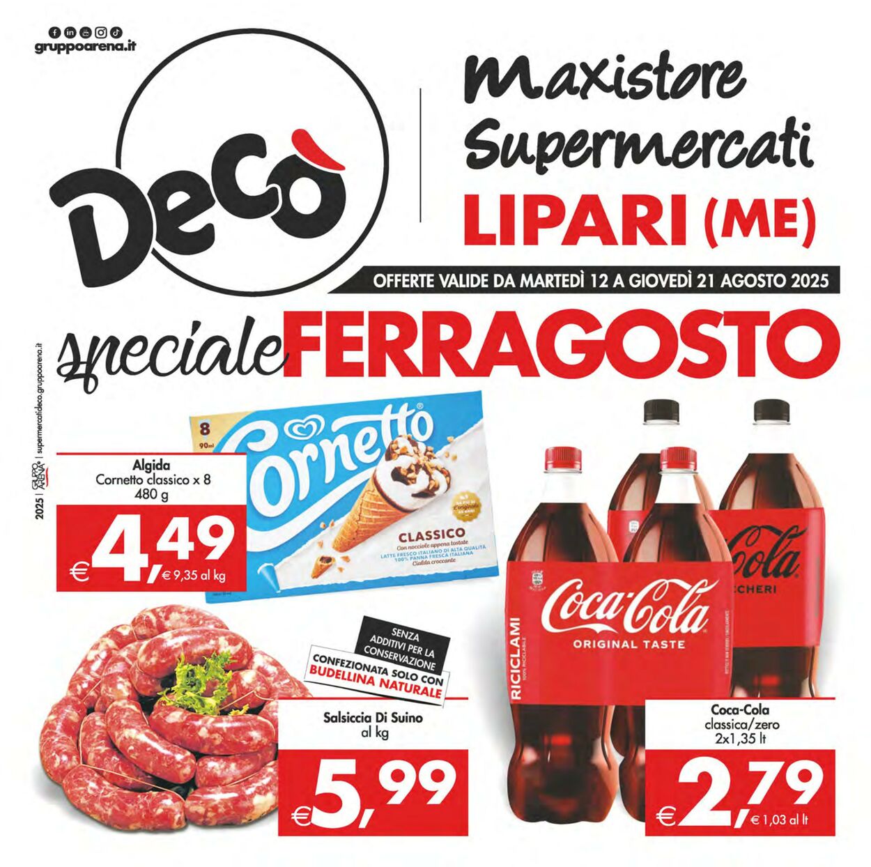 Volantino Deco 12.08.2025 - 21.08.2025