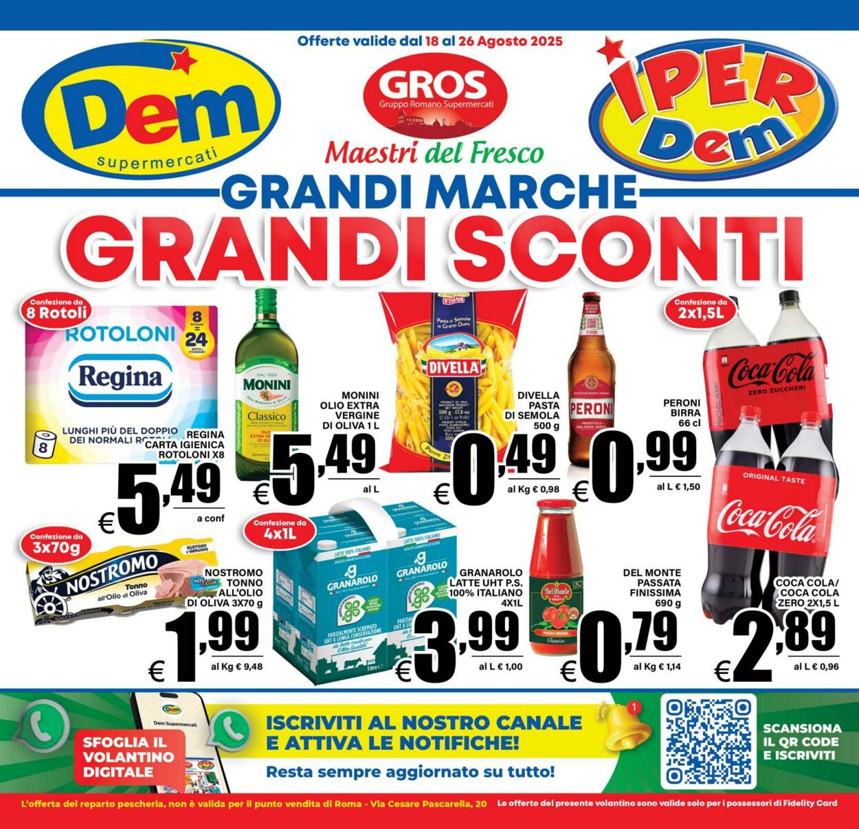 Volantino Dem 18.08.2025 - 26.08.2025