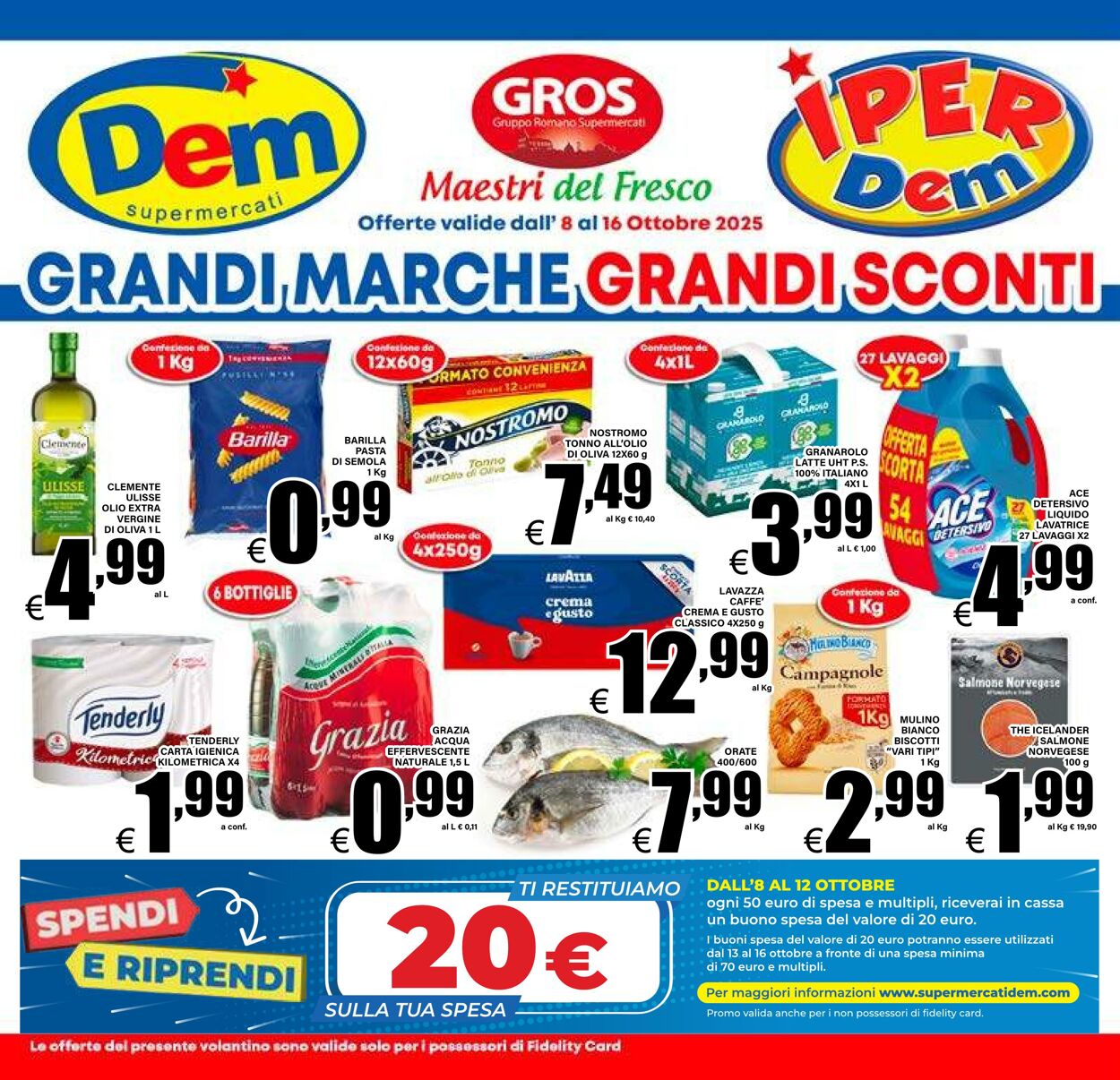 Volantino Dem 08.10.2025 - 16.10.2025