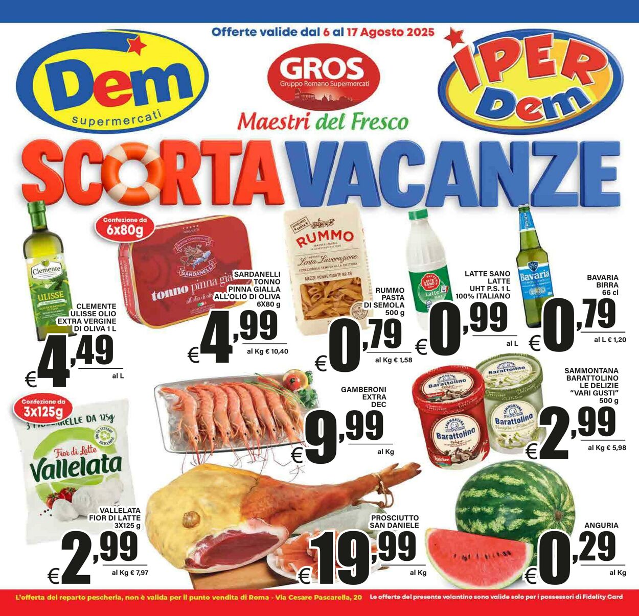 Volantino Dem 06.08.2025 - 17.08.2025