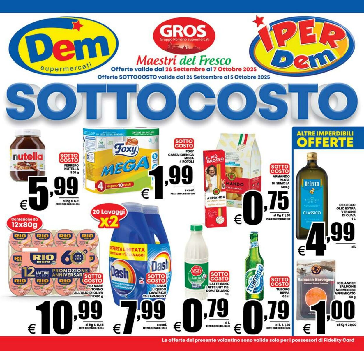 Volantino Dem 26.09.2025 - 07.10.2025
