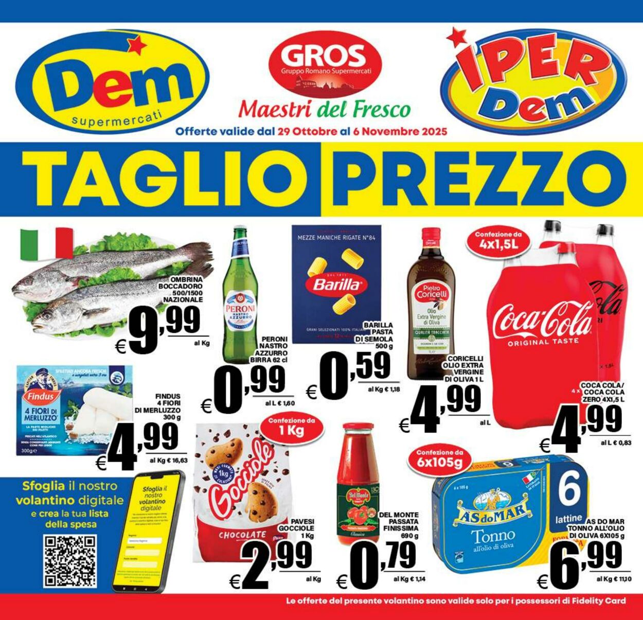 Volantino Dem 29.10.2025 - 06.11.2025