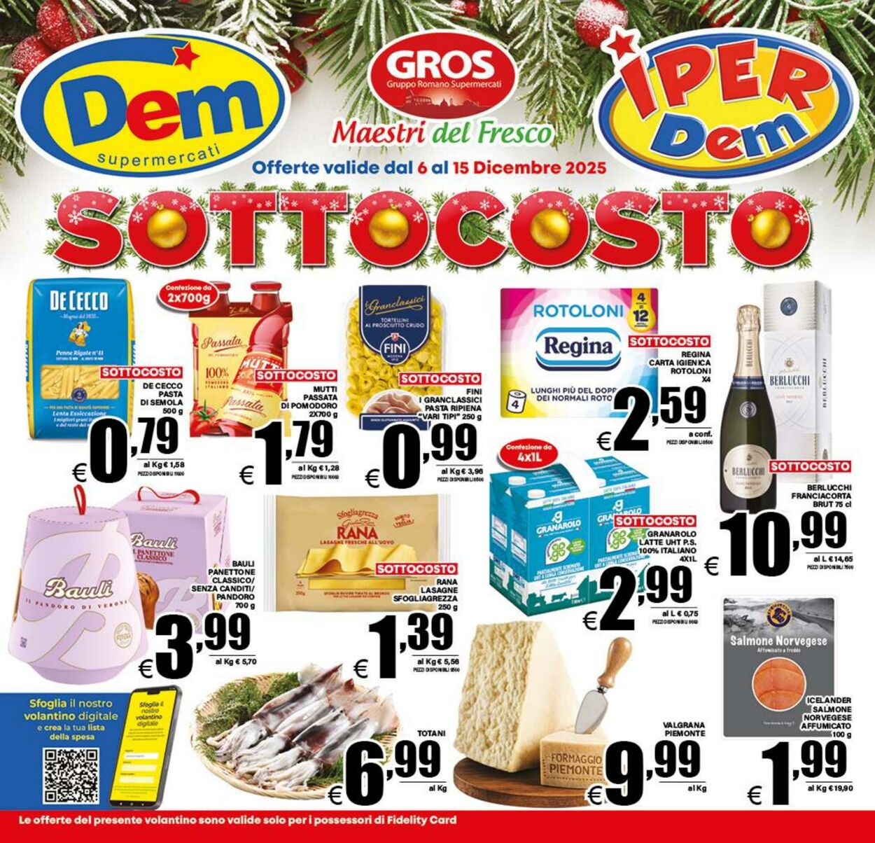 Volantino Dem 06.12.2025 - 15.12.2025
