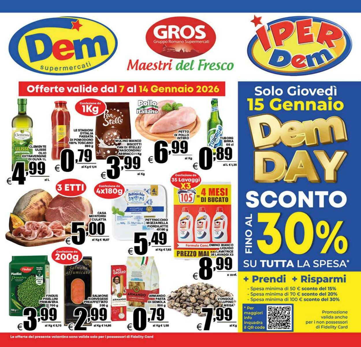 Dem Volantini promozionali