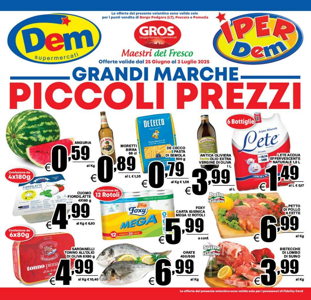Volantino Dem 25.06.2025 - 03.07.2025