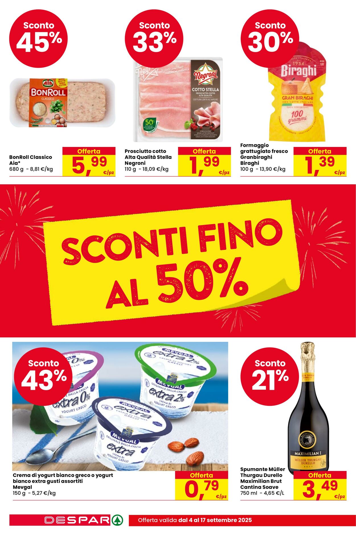 Volantino Despar 04.09.2025 - 17.09.2025