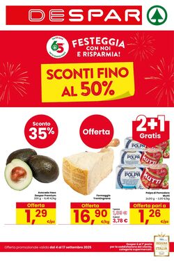 Volantino Despar 04.09.2025 - 17.09.2025