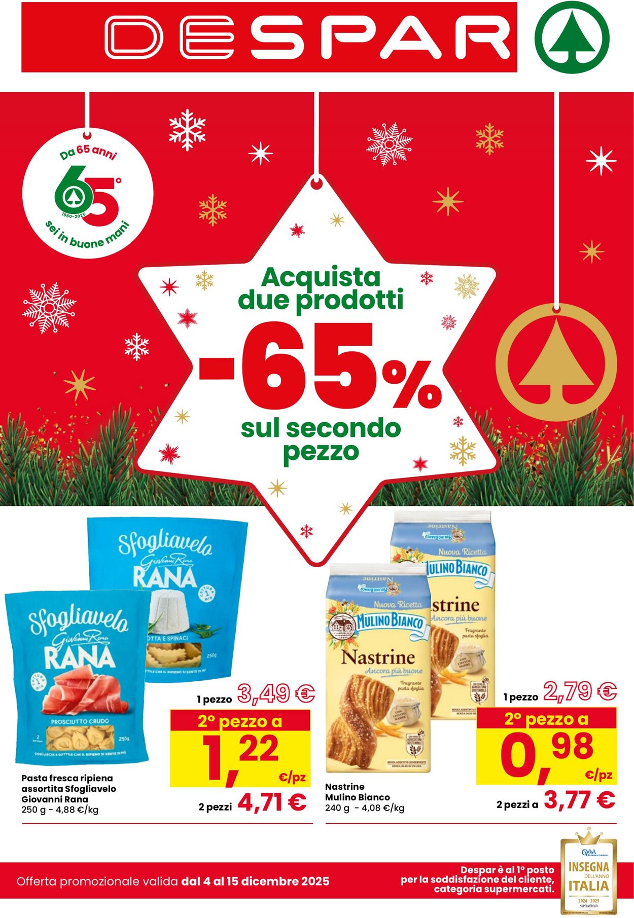Volantino Despar 04.12.2025 - 15.12.2025
