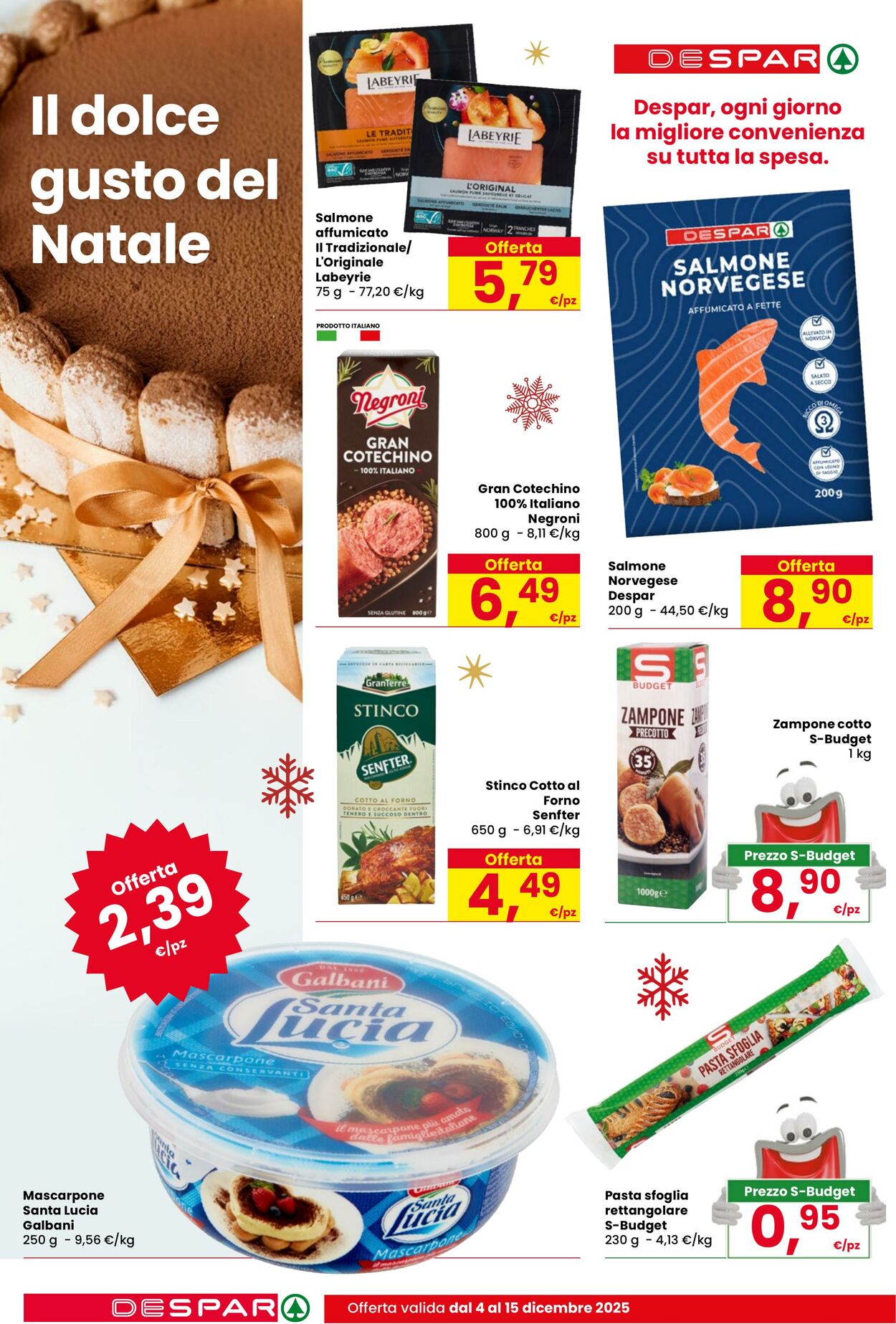 Volantino Despar 04.12.2025 - 15.12.2025