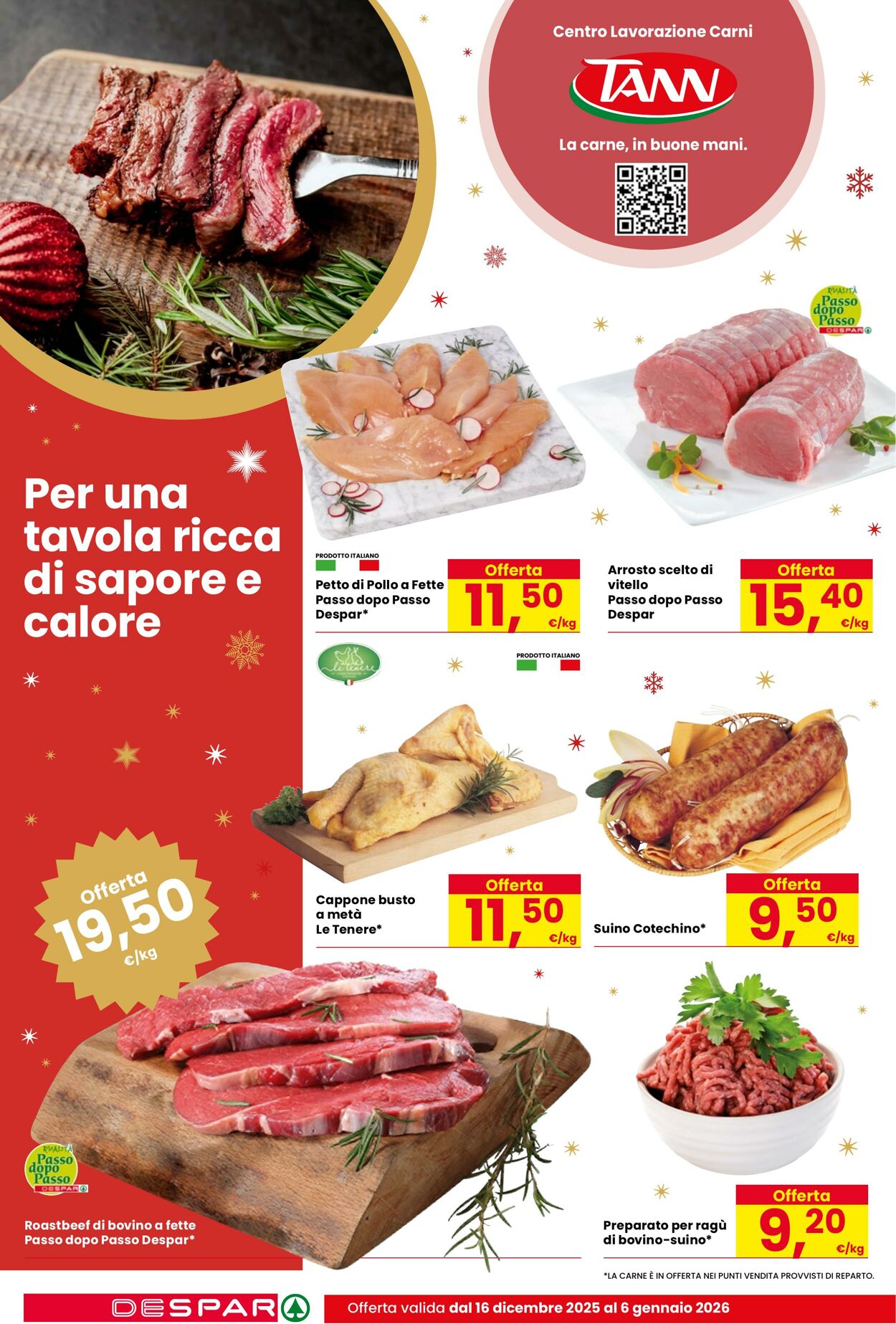Volantino Despar 16.12.2025 - 06.01.2026