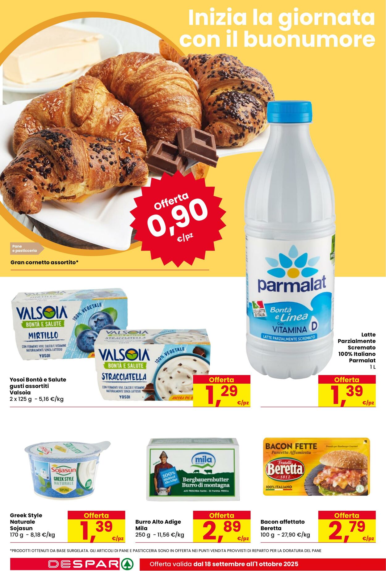 Volantino Despar 18.09.2025 - 01.10.2025