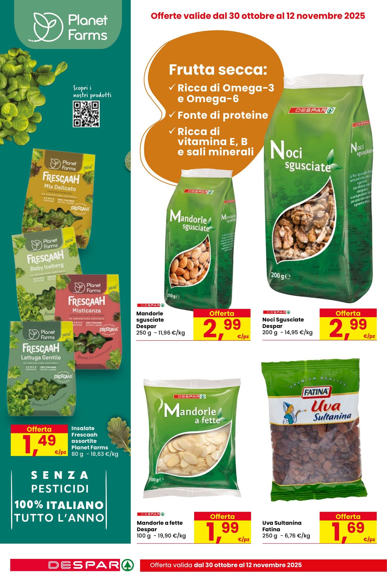 Volantino Despar 30.10.2025 - 12.11.2025