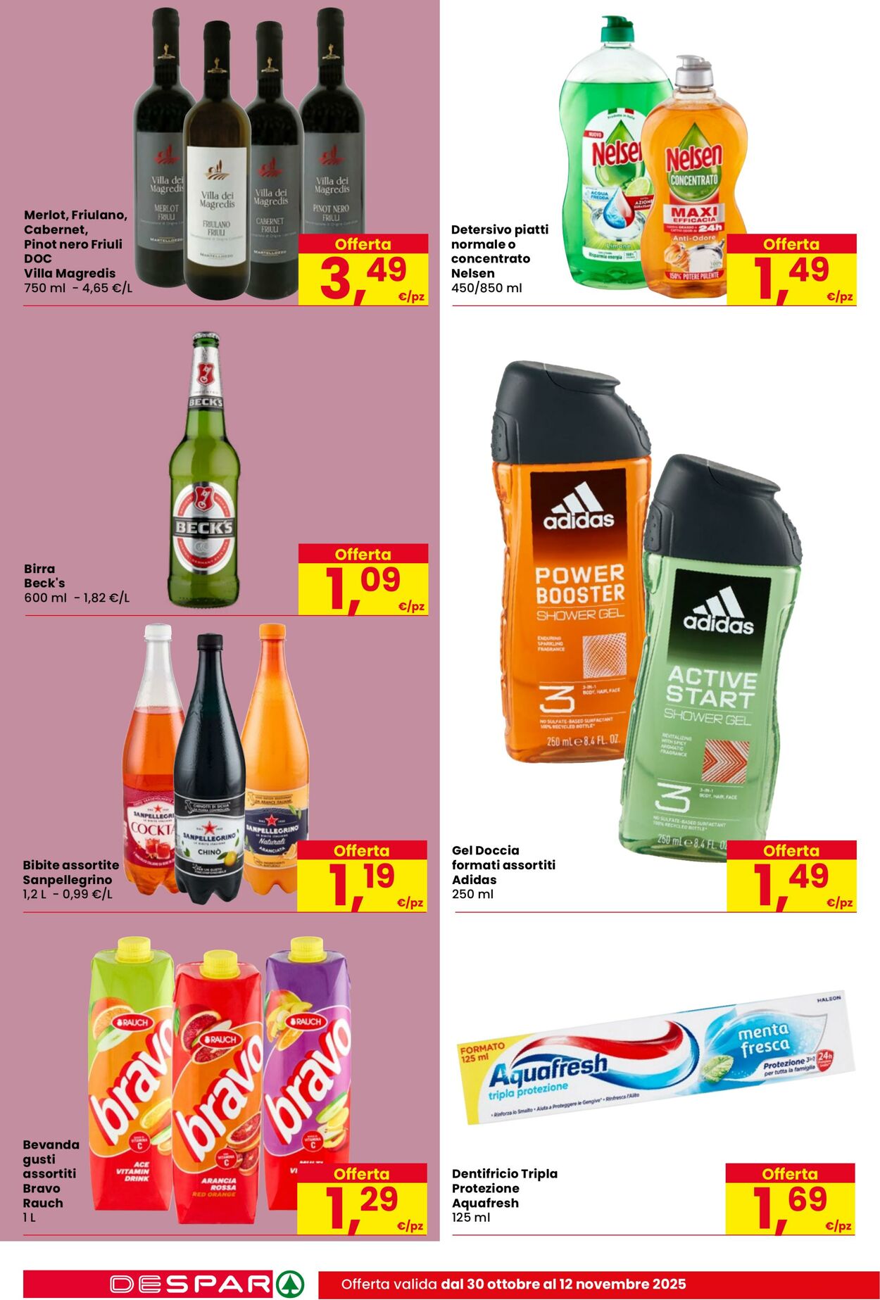 Volantino Despar 30.10.2025 - 12.11.2025