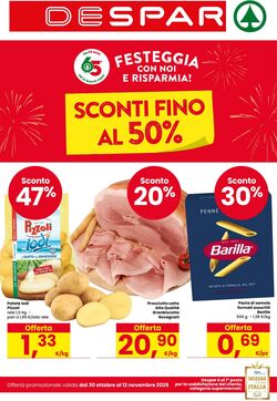 Volantino Despar 30.10.2025 - 12.11.2025
