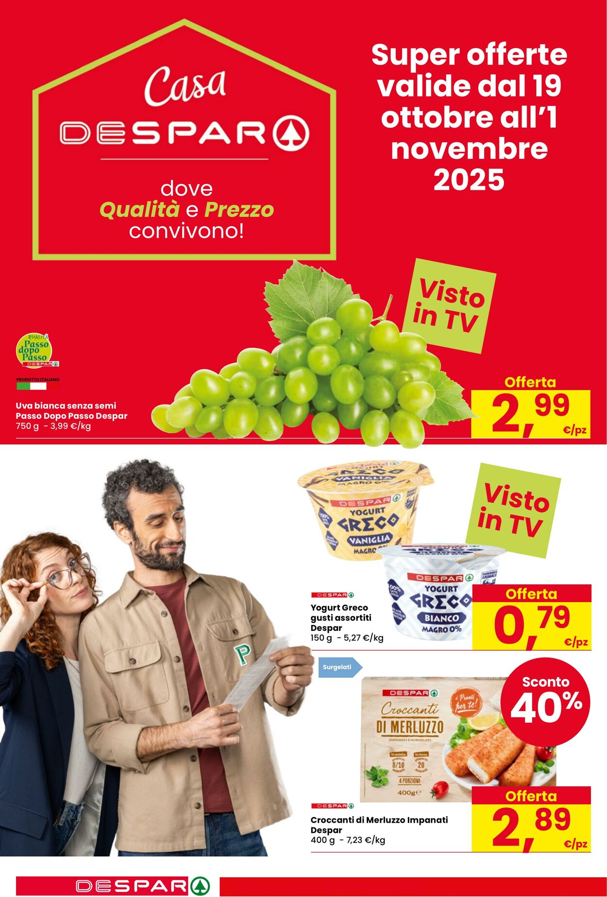 Volantino Despar 16.10.2025 - 29.10.2025
