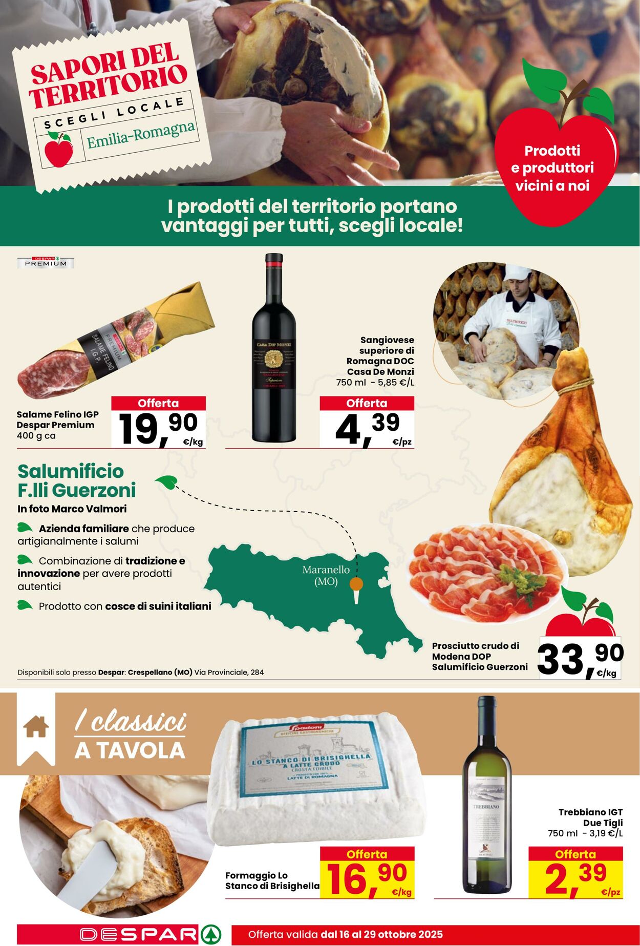 Volantino Despar 16.10.2025 - 29.10.2025