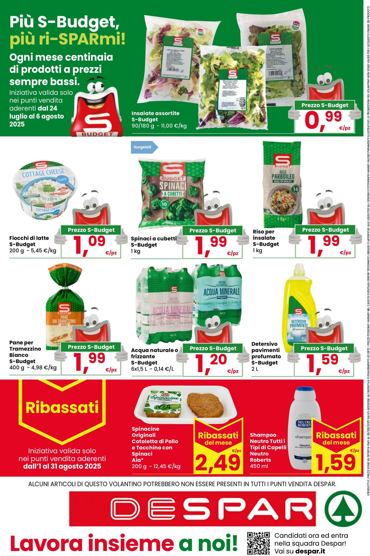 Volantino Despar 24.07.2025 - 06.08.2025