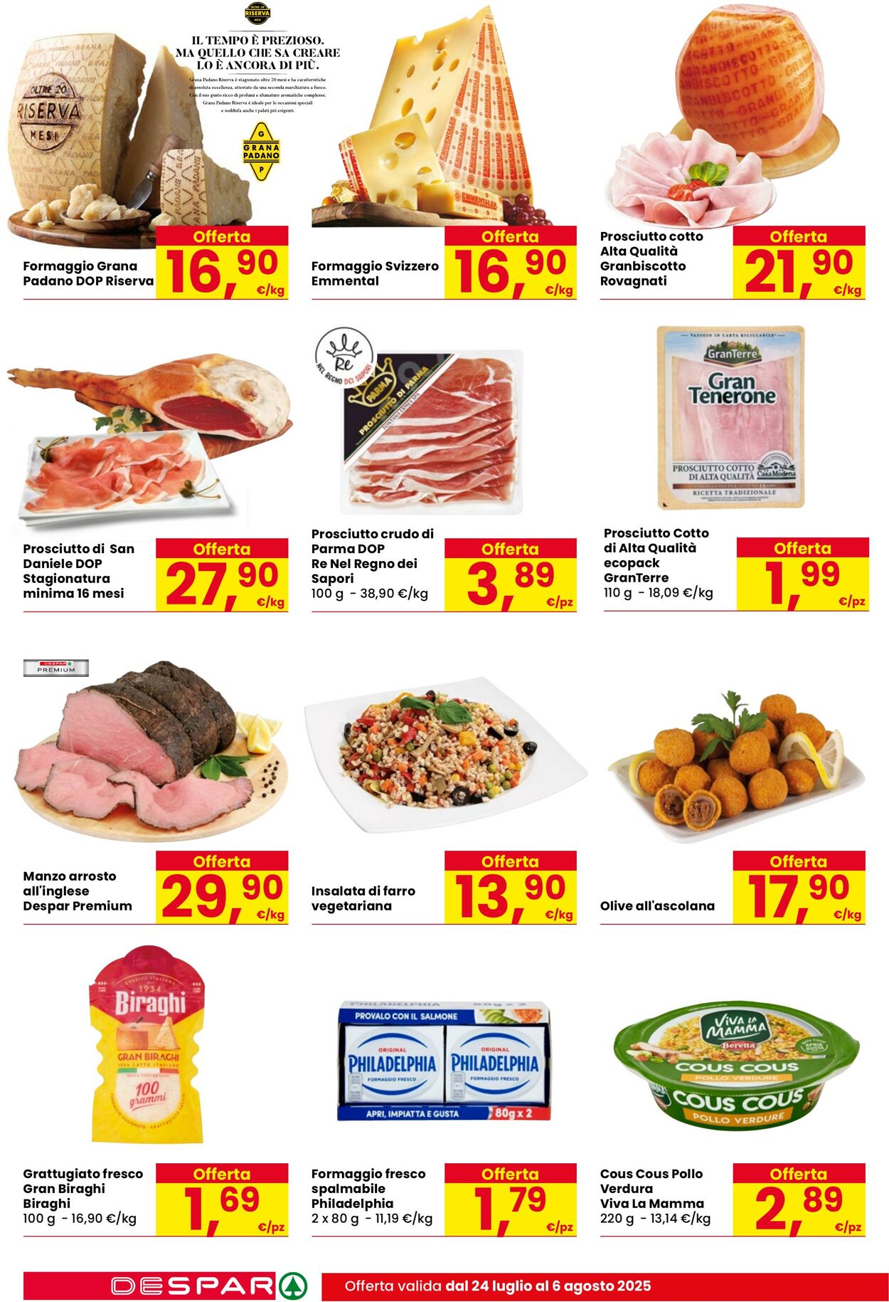 Volantino Despar 24.07.2025 - 06.08.2025