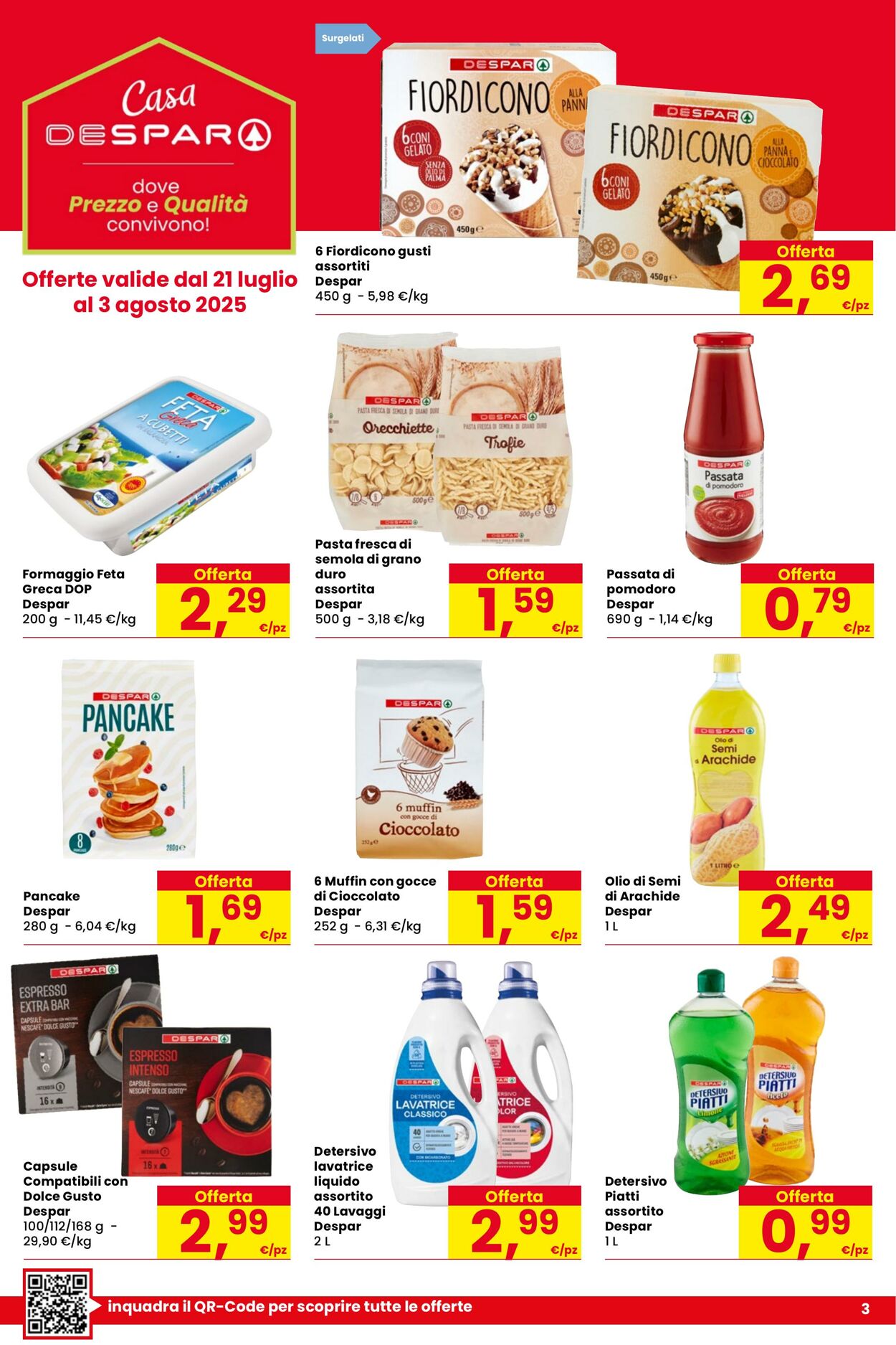 Volantino Despar 24.07.2025 - 06.08.2025